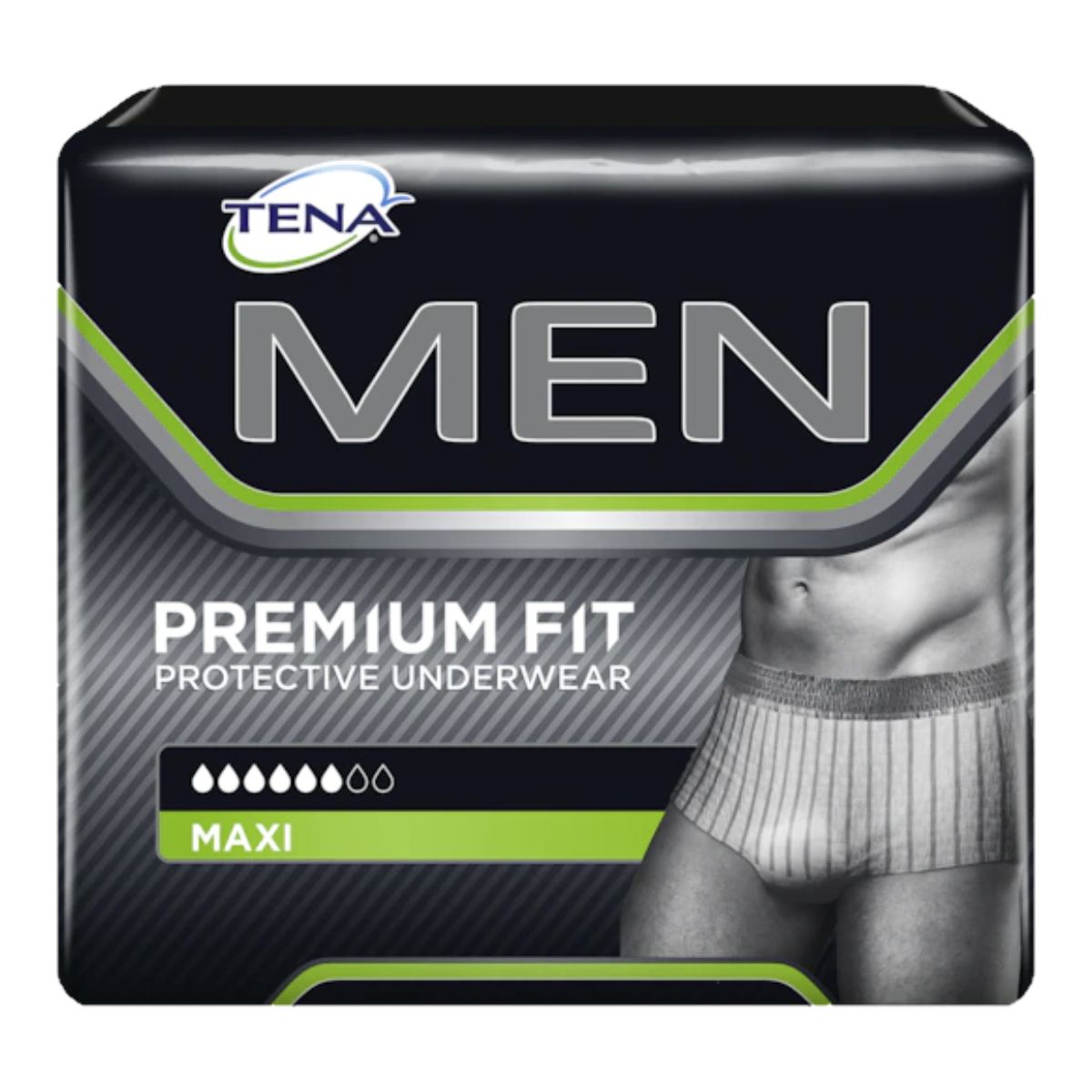 Array of Deserve They are Tena Men Premium Fit Maxi, majtki chłonne dla mężczyzn - Opatrunek