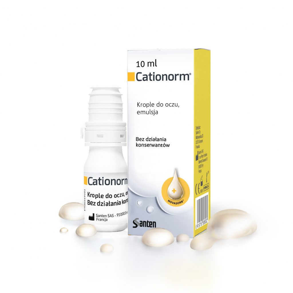 Santen Ocutears Alo+, nawilżające krople do oczu - 10 ml. - Opatrunek
