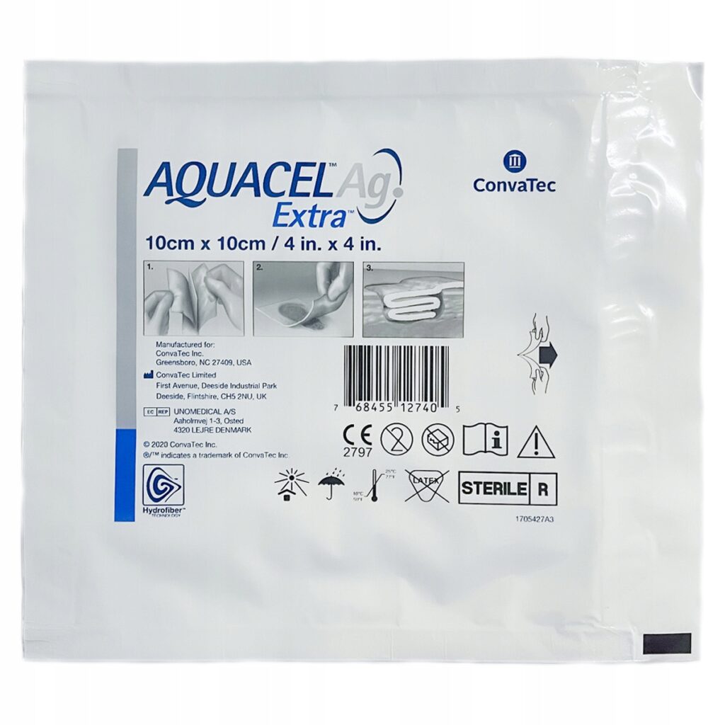 Convatec Aquacel Ag Extra Opatrunek Z Jonami Srebra Opatrunek