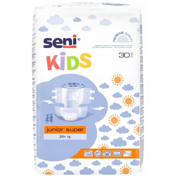 Seni Kids Junior Super 20kg+, 30 sztuk