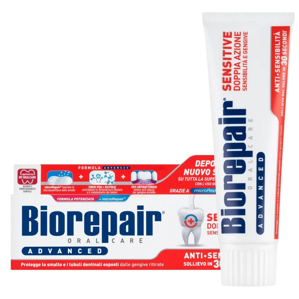 BioRepair Advanced Sensitivity Pasta do Zębów na Nadwrażliwość 75 ml ...