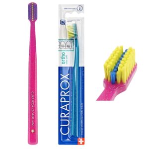 CURAPROX CS Ortho Ultra Soft szczoteczka do zębów do aparatu ortodontycznego 1 szt.
