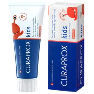 CURAPROX KIDS Strawberry Flavor pasta do zębów 0 ppm 60 ml