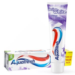 Aquafresh Active White – pasta wybielająca z fluorem 100 ml 2